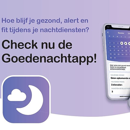 Nieuwsbericht "Vernieuwde Goedenacht App" banner